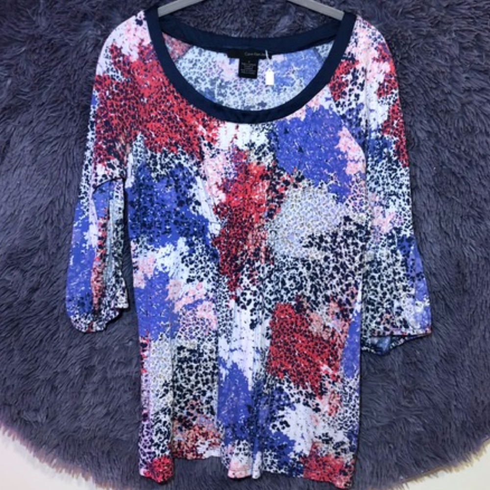 Calvin Klein Colorful Cotton Top